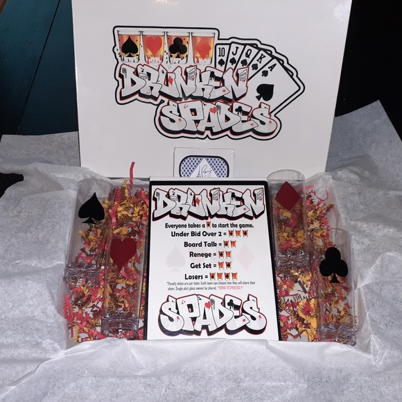 Drunken Spades Game Set - Picture 1 of 11